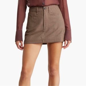 NWT, rag & bone, Itty Bitty Plaid Skirt, Size 4